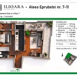 Ilioara, 2 camere, 67 mp, 500 m metrou Nicolae Grigorescu Park Lake